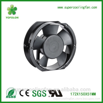 172x150x51mm 220V high flow AC Fan, AC Stand fan,172mm industrial ac exhaust fan